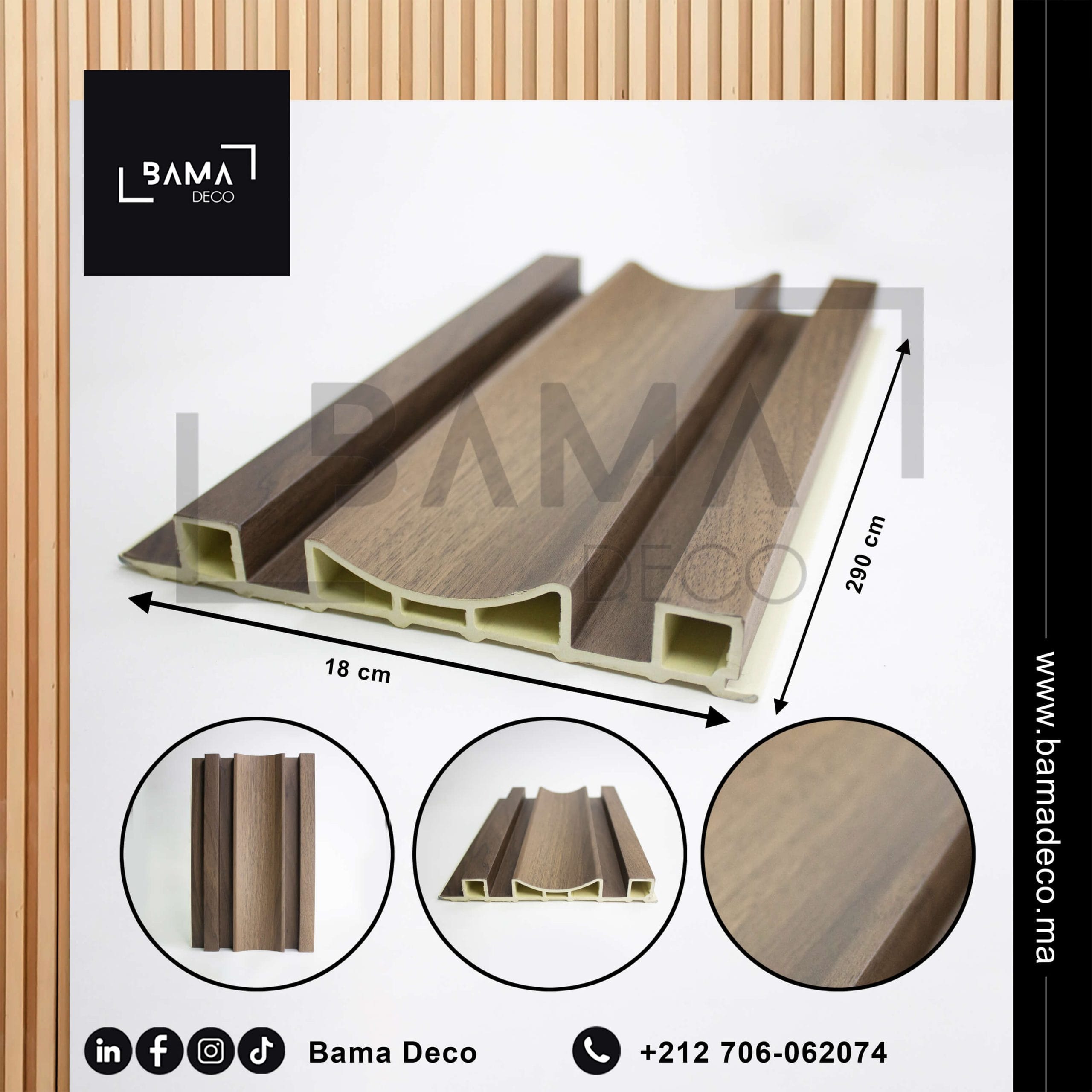 bardage pvc Riwaq CC