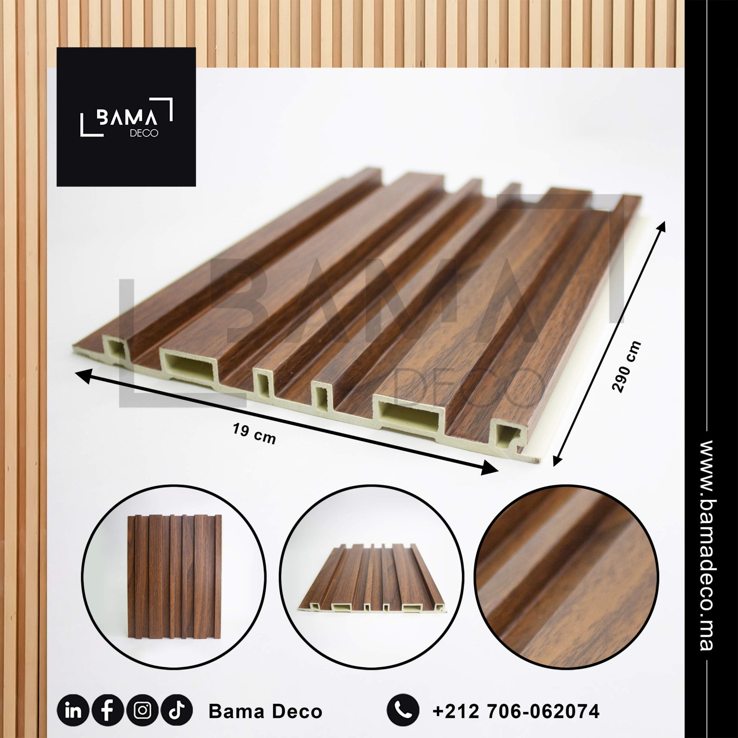 bardage pvc Arabica S