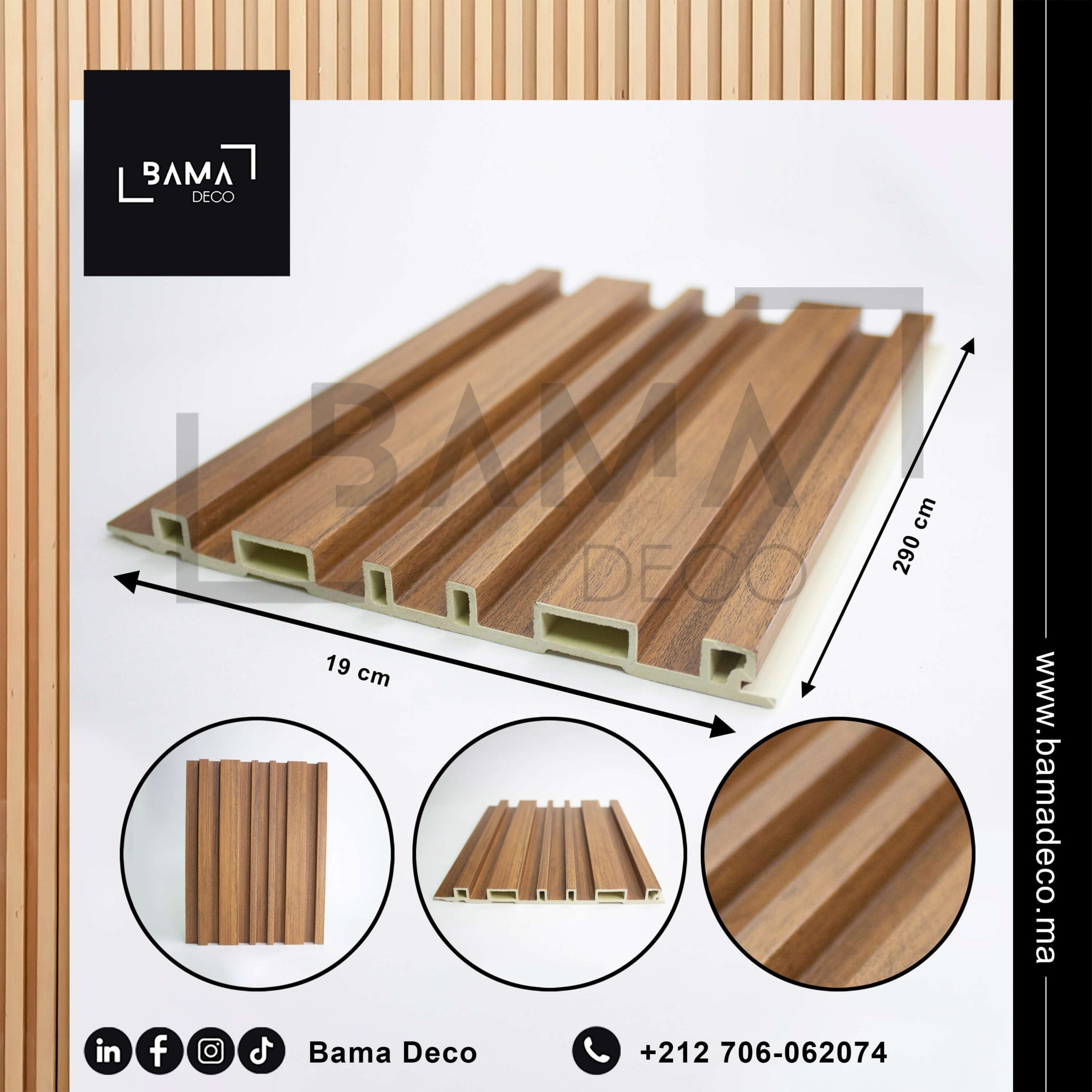 bardage pvc Mamounia S